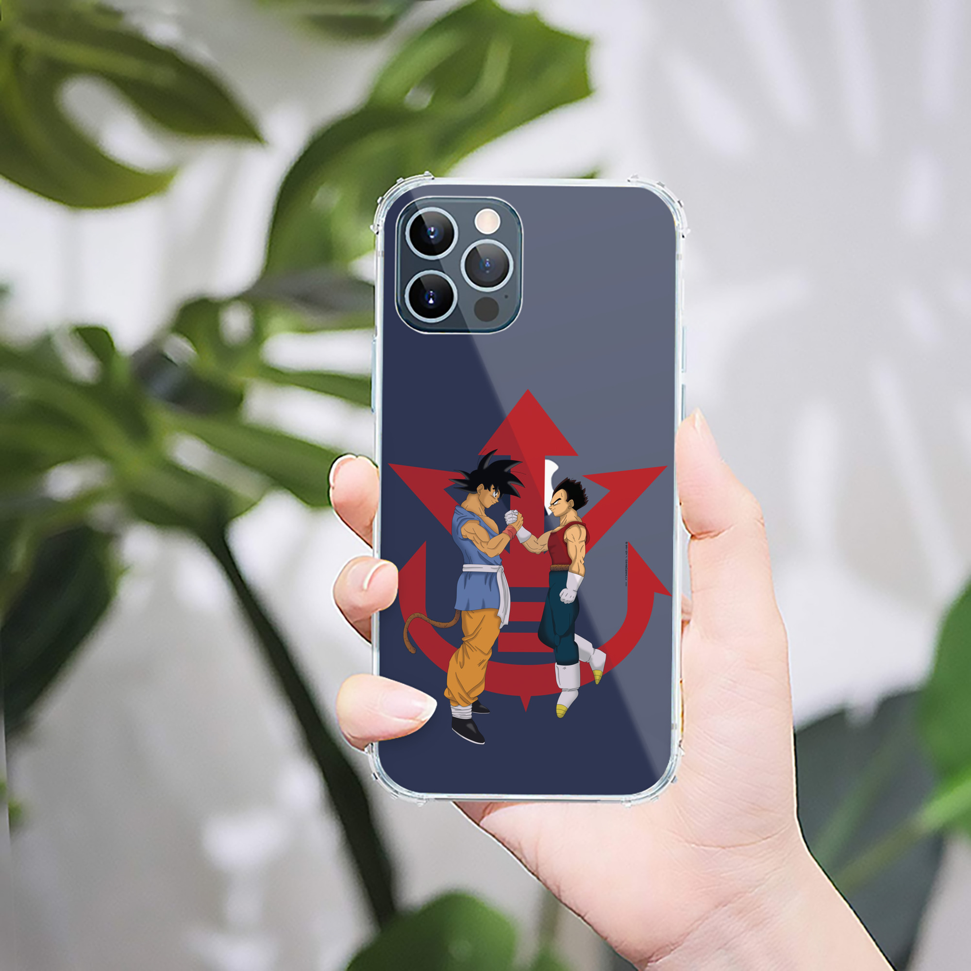 （画像用） ドラゴンボール 孫悟空（そん ごくう）Son Goku カカロット DRAGON BALL Kakarotto 【iPhone 12シリーズ対応】透明スマホケース（クリアソフトケース）
